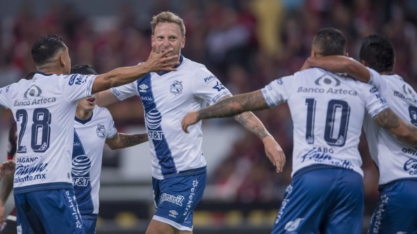 Puebla derrota por 1-0 al Atlas. (Foto: Twitter @ClubPueblaMX)