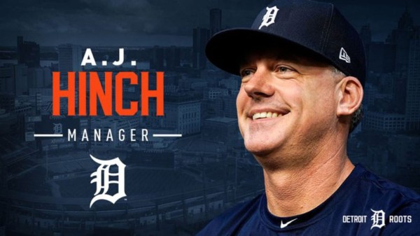 AJ Hinch volverá a dirigir, pero ahora a los Tigres de Detroit.