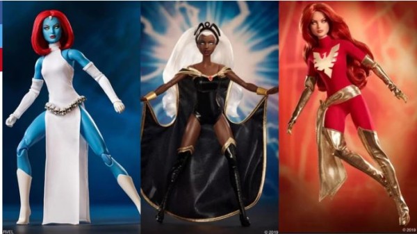 Tres de los personajes de X-Men tendrán su muñeca Barbie y así es como lucen