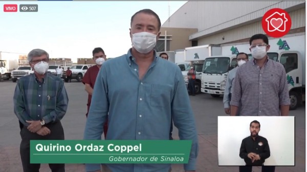 Anuncia Gobernador nuevas aportaciones de 45 ventiladores y 140 camas para Sinaloa