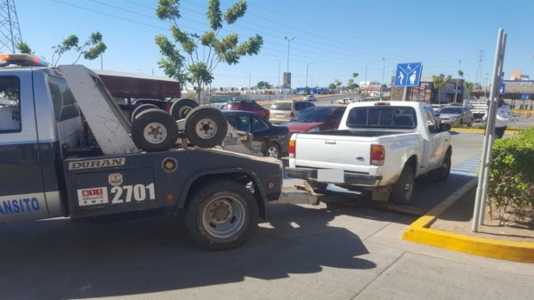 Levantan en Culiacán más de 1,500 actas por estacionarse en lugares especiales