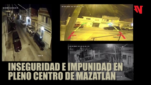Captan en video asalto en pleno centro de Mazatlán