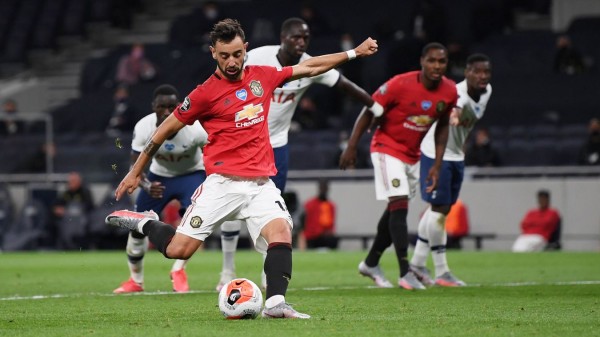 Manchester United rescata el empate ante el Tottenham Hotspur