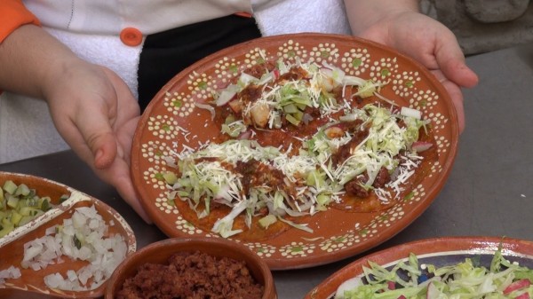 Enchiladas del suelo.