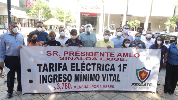 Pide el Frente contra altos cobros de la CFE que se amplíe la tarifa 1F hasta noviembre en Sinaloa
