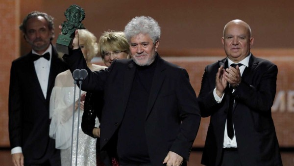 Almodóvar es el máximo ganador del Goya con ‘Dolor y Gloria’