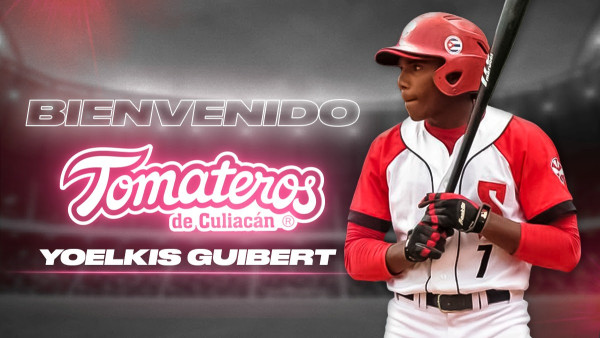 De Cuba para Culiacán: Yoelkis Guibert llega a Tomateros
