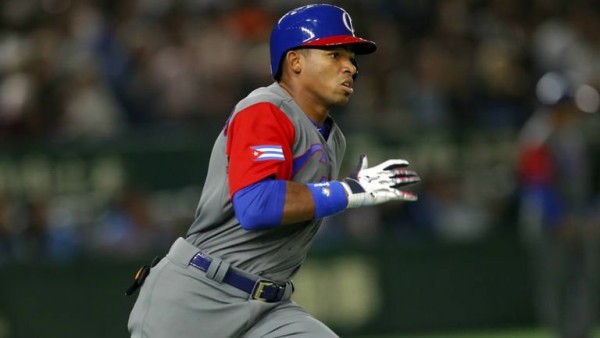 Yoelqui Céspedes es medio hermano del toletero Yoenis Céspedes.