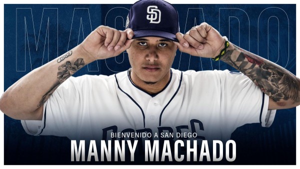 Padres de San Diego oficializa pacto de 10 años con Manny Machado