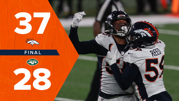 Los Broncos de Denver consiguen su primera victoria de la temporada en la NFL