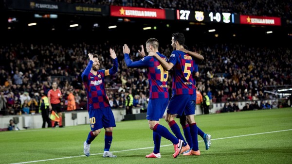 Barcelona se sacude y golea 5-0 al Leganés de Javier Aguirre en la Copa del Rey