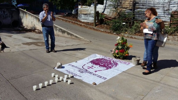 Realizan homenaje a Sandra Luz Hernández