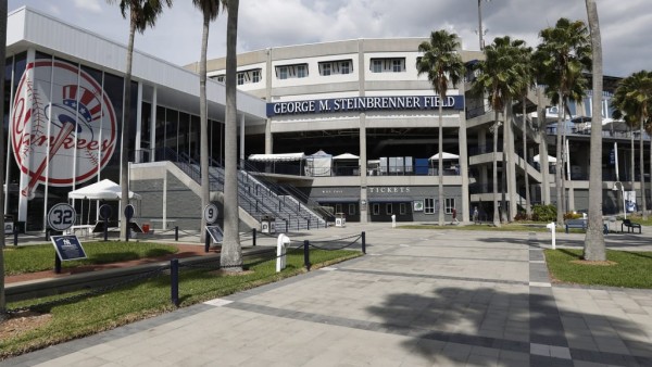 Los Yanquis de Nueva York entrenaron el sábado en Tampa