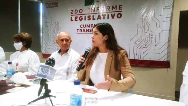 La diputada federal Merary Villegas pide a los partidos que registren a mujeres como candidatas en el próximo proceso electoral.