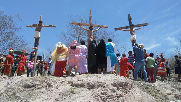 Se cumplen 319 años de la representación del Viacrucis de Matatán