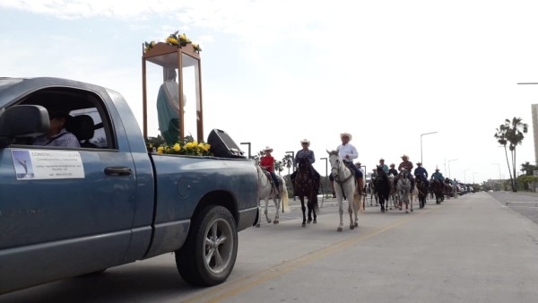 Asociación de Charros de Mazatlán inicia cabalgata al Templo de San Judas Tadeo