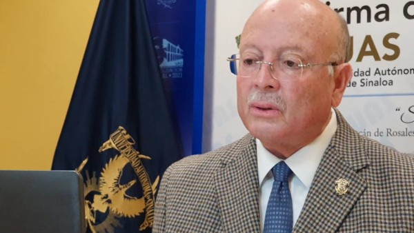 Juan Eulogio Guerra Liera, Rector de la UAS.