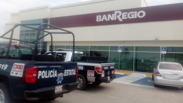 Asaltan una sucursal bancaria en Culiacán