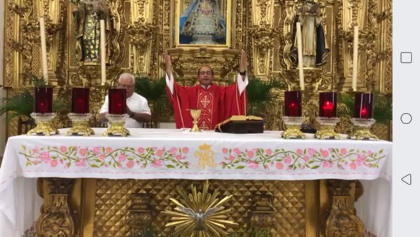 Santuario de Rosario suspende misas presenciales ante pandemia del Covid-19