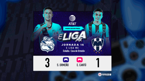 Puebla vuelve a pensar en Liguilla al derrotar al Monterrey en la e-Liga MX
