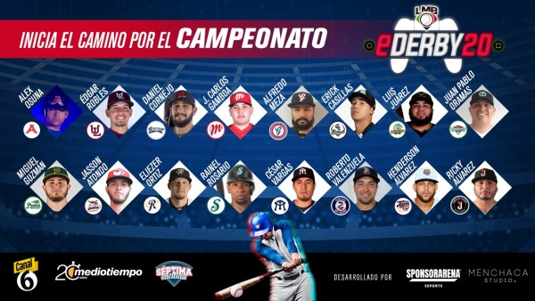 La Liga Mexicana de verano le entra a la acción virtual con el eDerby LMB 2020