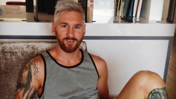 Se pone Messi a la moda y cambia de look