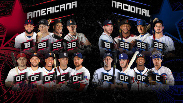 Definidas las alineaciones titulares para el Juego de Estrellas de Grandes Ligas
