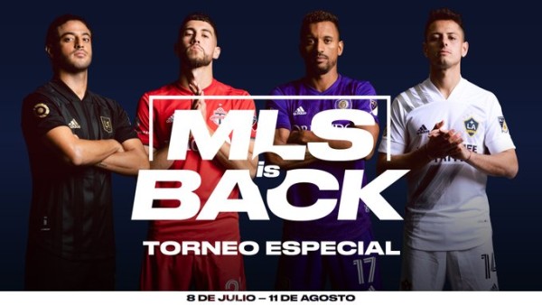La MLS regresa el 8 de julio en Disney Orlando