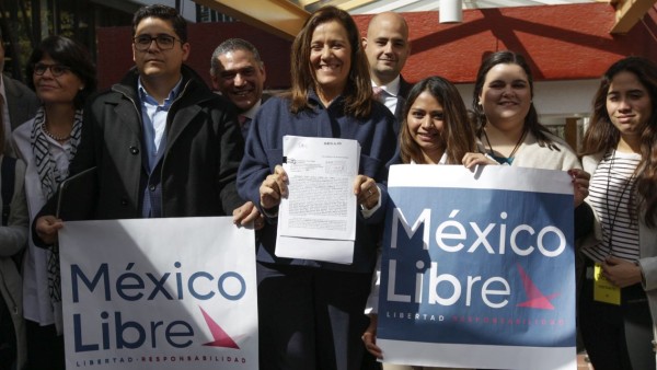 ¡México Libre va! Margarita Zavala se adelanta a decisión del INE de aprobar el partido de Calderón