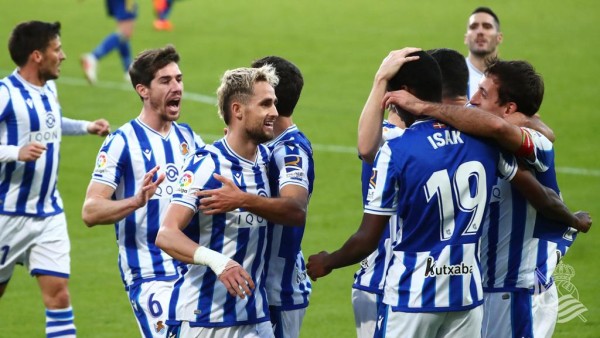 La Real Sociedad sigue siendo la sorpresa en LaLiga.