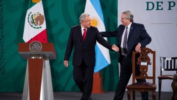 El Presidente de Argentina, Alberto Fernández, reconoce apoyo de México a argentinos