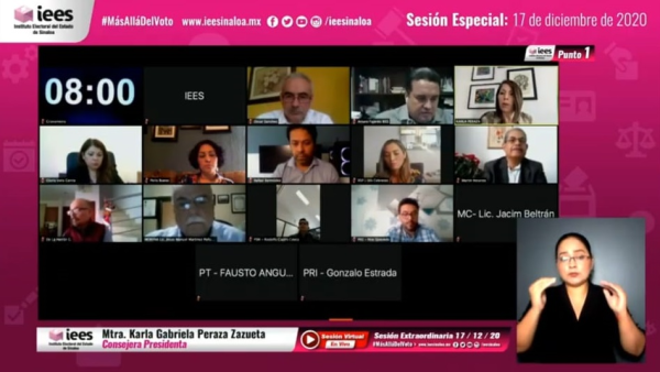 IEES da banderazo de inicio al proceso electoral en Sinaloa