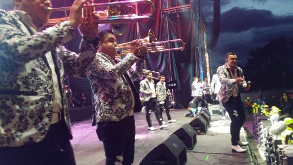 Banda Tierra Sagrada triunfa en Colombia