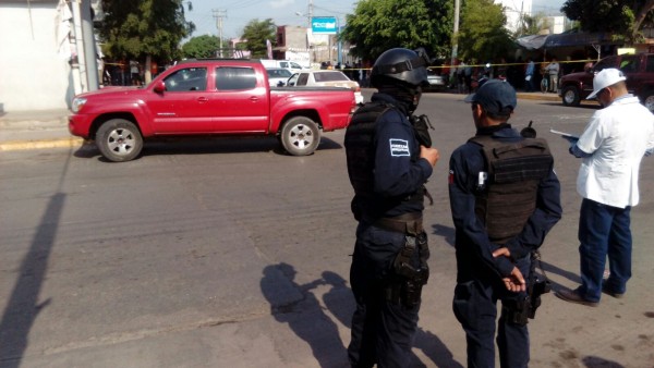 Asesinan a balazos a un hombre en el Centro de Navolato