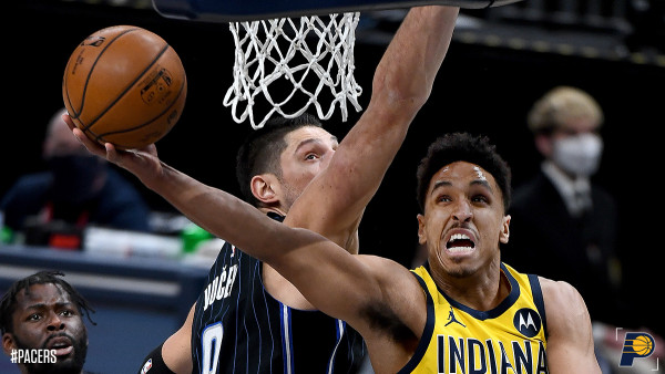 Triple final de Malcolm Brogdon da el triunfo a Pacers