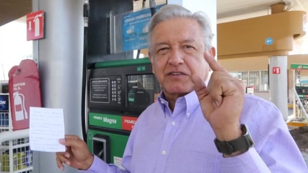 Ha bajado 1% precio de gasolina con AMLO: SHCP