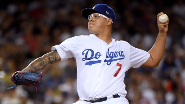 Sinaloense Julio Urías es suspendido 20 juegos por violencia doméstica