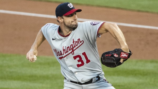 Max Scherzer poncha a 10 y Nacionales ganan a Orioles