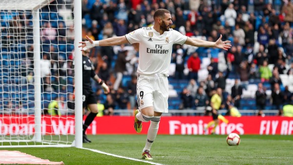 "Triplete de Benzema da triunfo al Madrid sobre el Bilbao"
