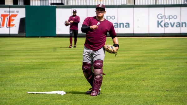 Alexis Wilson es quien se perfila para tomar el lugar de Alí Solís como el receptor de Tomateros. (Cortesía Tomateros de Culiacán)
