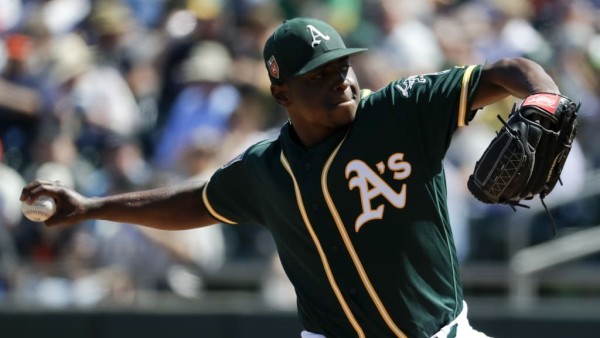 Cachorros de Chicago adquieren a Jharel Cotton de Oakland