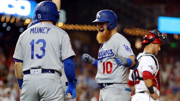 Los bates reviven y Dodgers toma ventaja en la Serie Divisional