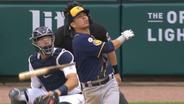 Luis Urías produce cinco carreras y lidera paliza de Cerveceros a Tigres