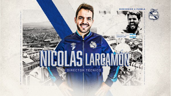 Puebla anuncia a Nicolás Larcamón como su nuevo director técnico