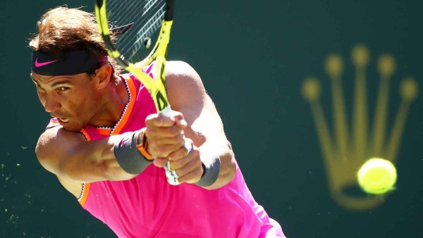 Rafael Nadal no baja el ritmo en Indian Wells