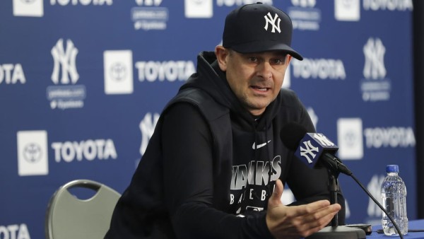Aaron Boone habló de planes, lesiones de los Yanquis de Nueva York