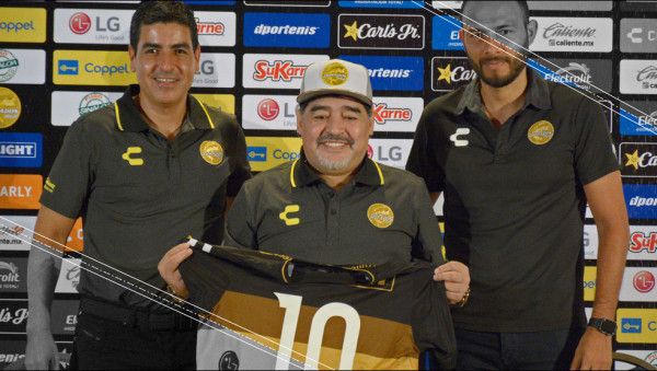 Maradona quiere ser el rey del fútbol en Sinaloa