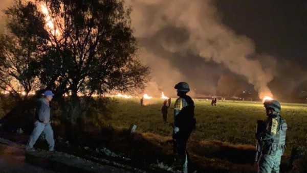 Denuncia CNDH a la Sedena por inacción en la explosión de Tlahuelilpan, Hidalgo