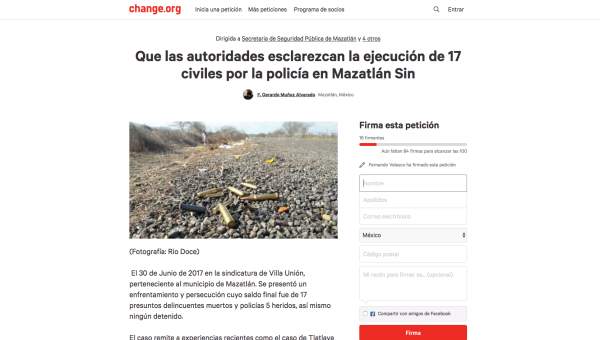 Dudan versión de autoridades sobre los hechos ocurridos en Villa Unión