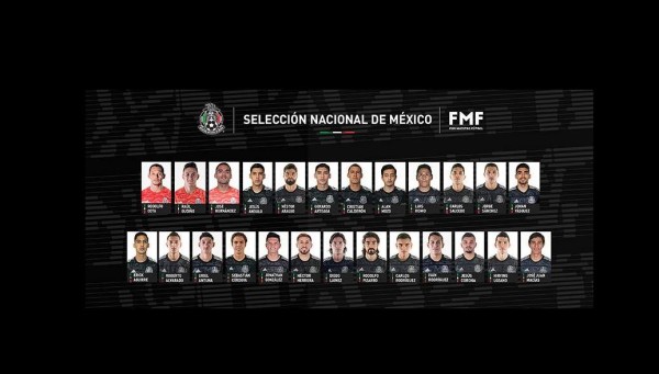 Sinaloenses Cota, Romo y Angulo, entre los convocados del Tri para la Liga de Naciones Concacaf